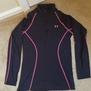 Black Under Armour workout shirt